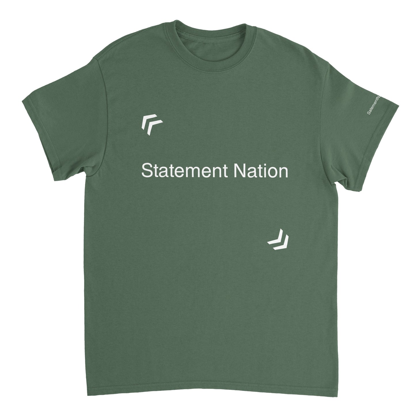 Heavyweight Unisex Crewneck Statement Nation T-shirt