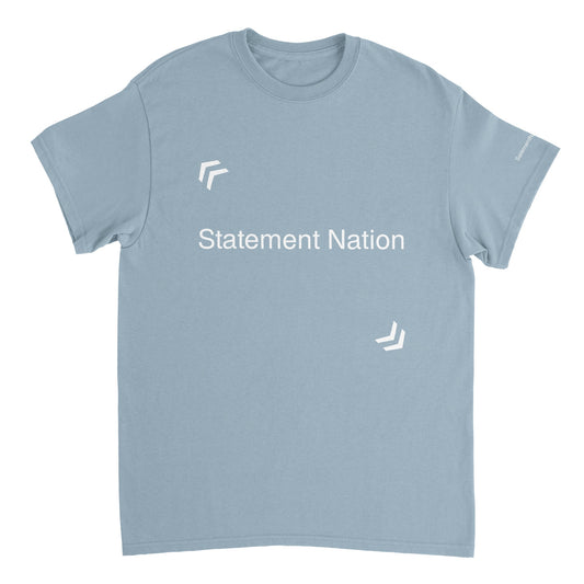 Heavyweight Unisex Crewneck Statement Nation T-shirt