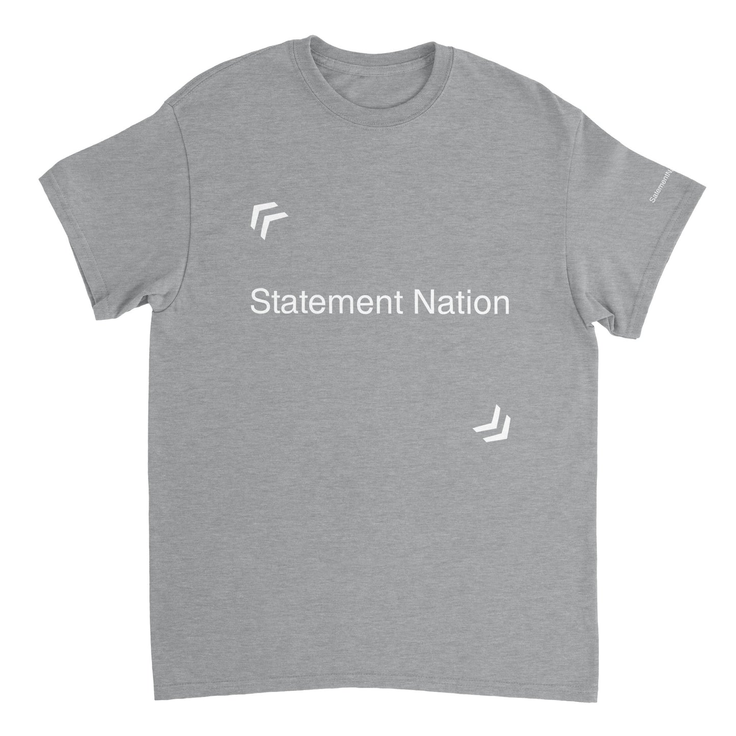 Heavyweight Unisex Crewneck Statement Nation T-shirt